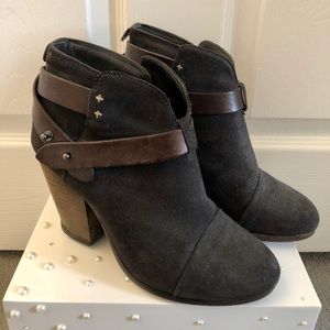 Rag & Bone Harrow Suede Bootie. Size 36